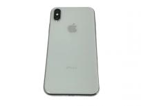 動作 Apple iPhone X MQC22J/A 5.85インチ スマートフォン 256GB docomo SIMロックなし シルバー
