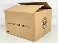 動作BALMUDA K11A-SE-BK The Toaster Pro スチームトースター サラマンダー キッチン 調理 家電