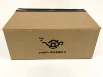 動作 popIn Aladdin 2 PA20U01DJ 2021年製 プロジェクター シーリングライト アラジン 家電 映像機器の買取