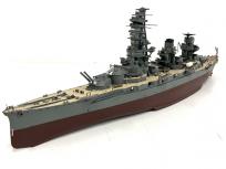 引取限定メーカー不明 日本 戦艦 プラモデル 組立済 約60×10×16cm