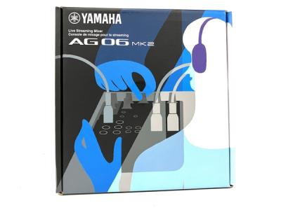 YAMAHA ヤマハ AG06 MK2 ミキシングコンソール 音響 ミキサー 音楽 オーディオ