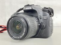 canon キャノン EOS 70D ZOOM LENS EF-S 18-55mm 3.5-5.6 II USM レンズ セット デジタル カメラ 訳有の買取