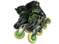 ROLLERBLADE max size90mm ローラーブレード 26cm ブラック グリーン系