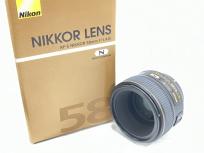 動作Nikon AF-S NIKKOR 58mm f/1.4G 単焦点 レンズの買取