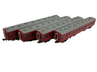TOMIX 2580 2581 JR 50形 オハ オハフ 客車 赤 5両 セット Nゲージ 鉄道模型