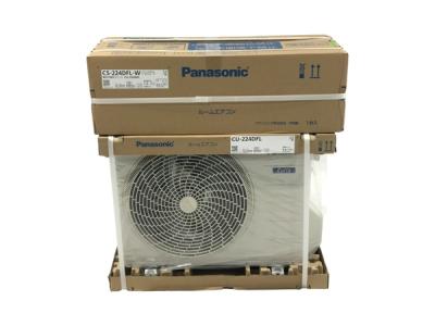 引取限定動作Panasonic CS-224DFL-W CU-224DFL ルーム エアコン 家電