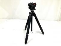 動作Manfrotto 701HDV Velbon Carmagne G5400 プロフルードミニ雲台 カーボン三脚 カメラ周辺機器 マンフロット ベルボン
