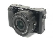 動作SONY ソニー ILCE-6000 α6000 ミラーレスカメラ 16-50mm F3.5-5.6 レンズキット 趣味 撮影の買取