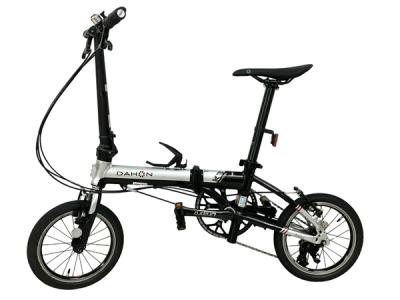 DAHON K3 14インチ 折りたたみ 自転車 1×3 3段階切り替え レッド×マットブラック ダホン