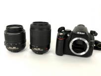 Nikon D5000 一眼デジタル 18-55mm f/3.5-5.6 55-200mm f/4-5.6 ダブルズームキットの買取