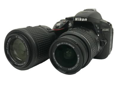 Nikon D5300 AF-S DX 18-55mm 3.5-5.6 G VR II 55-200mm 4-5.6 G ED VR ...