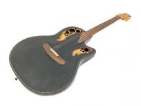 動作Adamas II 1881-NB5 ブラック エレアコ Ovation OP-24 プリアンプ搭載 スーパーシャロー ギターの買取