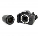 動作 Canon DS126431 EOS Kiss X7i EF-S 18-55mm f3.5-5.6 IS STM 一眼レフ カメラレンズ セットの買取
