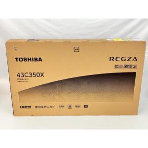 TOSHIBA 東芝 REGSA レグザ 43C350X 液晶テレビ 43型 TV 2020年製 家電 大型