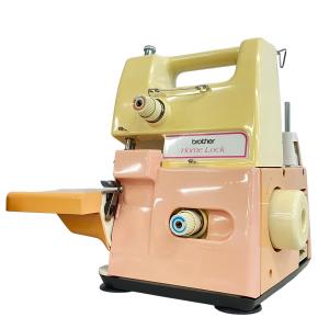 brother TE4-B222 ホームロック ミシン 家庭用 2本糸 裁縫 ブラザー 昭和60年頃 家電 ハンドクラフト 手芸