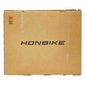 引取限定動作 HONBIKE BK1BH1-1BR21 レッド × ブラック 20インチ 折りたたみ 電動アシスト 自転車 楽 直