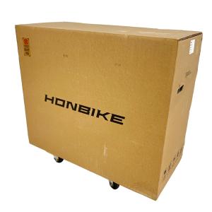 引取限定動作 HONBIKE BK1BH1-1BB21 ブラック × ブラック 20インチ 折りたたみ 電動アシスト 自転車 直