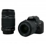 Canon キャノン Kissx7 ZOOM EF-S 18-55mm 3.5-5.6 IS STM EF-S 55-250mm 4-5.6 IS II ダブルズーム レンズキット カメラ 訳ありの買取