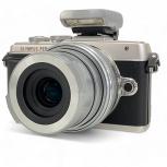OLYMPUS PEN Lite E-PL7 ミラーレス 一眼レフカメラ 14-42mm 40-150mm ダブルズームキットの買取