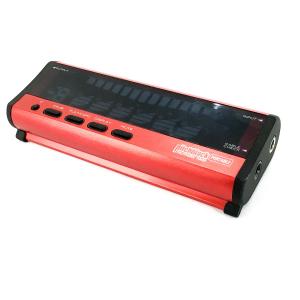 KORG コルグ Pitchblack Portable PB-04 ポリフォニックチューナー アルミニウムレッド ギター 楽器