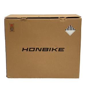 引取限定動作 HONBIKE BK1BH1-1BR21 レッド × ブラック 20インチ 折りたたみ 電動アシスト 自転車 楽 直