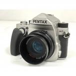 動作PENTAX KP SR シルバー ボディ PENTAX-FA 43mm F1.9 レンズ 一眼レフ カメラの買取