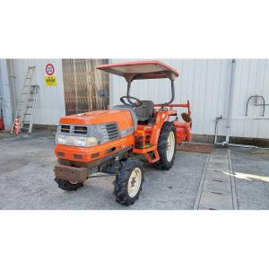 クボタ GL220 BSMARP トラクター 22馬力 4WD パワステ 倍速 自動水平 ロータリー 直
