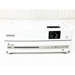 EPSON エプソン EH-DM30 交換用ランプ 付 LCDプロジェクター DVDプレイヤー内蔵 ホワイト