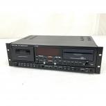 動作TASCAM CC-222SL MKII カセット CDプレイヤー 音響の買取
