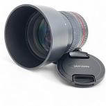 動作SAMYANG 85mm F1.4 EF サムヤン キヤノンEF用 フルサイズ対応 単焦点レンズ カメラ
