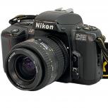 動作Nikon F-601 クォーツデート Nikkor 35-70mm レンズ フィルムカメラ 一眼 AF ニコン