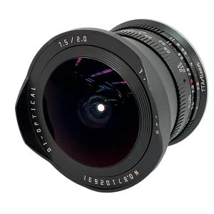 動作 TTartisan RFレンズ 7.5mm f/2 C Fisheye マイクロフォーサーズ 魚眼 単焦点 軽量 ティーティーアーティザン