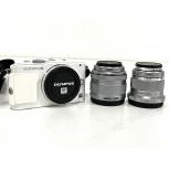 OLYMPUS PEN Lite E-PL6 14-42 40-150 カメラ レンズ セット オリンパスの買取