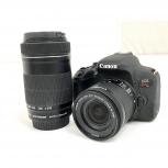 動作Canon EOS kiss X9i 18-55mm 4-5.6 55-250mm 4-5.6 IS STM 一眼レフ ダブルズームレンズキットの買取