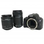動作Canon EOS Kiss X7 キャノン ダブル ズーム レンズ キット デジタル 一眼 レフ カメラの買取