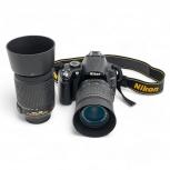 Nikon ニコン D5000 ダブル ズーム キット カメラ デジタル一眼レフ 18-55 55-200の買取