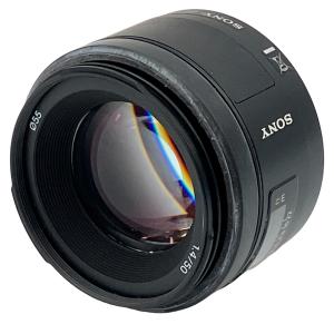SONY 50mm F1.4 SAL50F14 単焦点レンズ Aマウント カメラ レンズ 元箱付