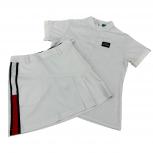 TOMMY HILFIGER ゴルフ ウェア 上下 セット 半袖 スカート レディース トミーヒルフィガー