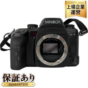 電池がない仕入れてから動作確認して販売致します。 MINOLTA α-7 ボディ デジタル カメラ 一眼レフ
