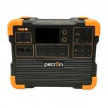 動作PECRON E1500LFP ポータブル電源 2200W 1536Wh ソーラーパネル セット