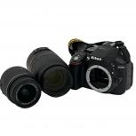 動作Nikon D5300 DX AF-S VR18-55mm 55-300mm HB-57 一眼レフカメラ Wレンズ ズーム キット 軽量 FHD ニコンの買取