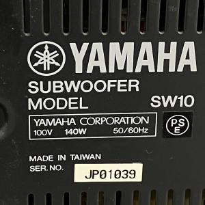 YAMAHA SW10(ウーファー)の新品/中古販売 | 1419366 | ReRe[リリ]