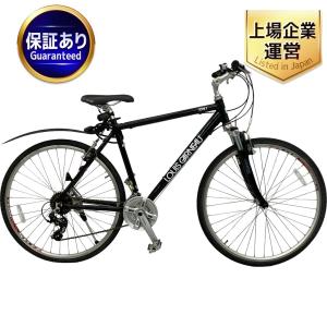 展示品 LOUIS GARNEAU ルイガノ LGS-TR1 クロスバイク 自転車 470 ブラック SHIMANO ALTUS 大型
