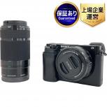 SONY α6000 ILCE-6000Y E4.5-6.3 55-210mm OSS E3.5-5.6 PZ16-50mm OSS ダブルズーム レンズキット ソニー カメラの買取