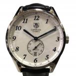 タグホイヤー TAG Heuer カレラ ヘリテージ キャリバー6 WAS2111 自動巻 稼働品 メンズ 腕時計 ウォッチ ホワイト文字盤 時計 ビジネスシーンにも◎の買取
