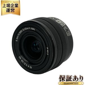SONY ソニー FE 4-5.6/28-60 レンズ SEL2860 Eマウント カメラ