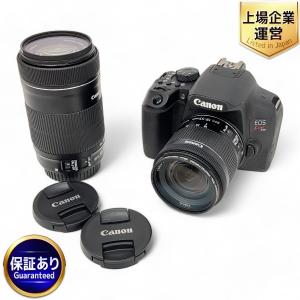 Canon EOS Kiss X10i 一眼レフ カメラ 18-55mm 55-250mm ダブル ズーム キット レンズ キヤノン