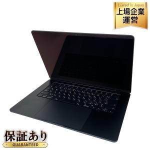 充放電回数 5回動作 Apple MacBook Air 15インチ M3 2024 MRYV3J/A ノート パソコン 8GB SSD 512GB Sonoma