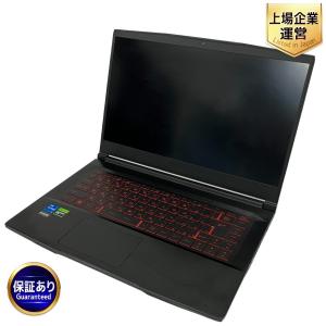 MSI GF63 Thin 11UC ゲーミングノートパソコン 11th Gen Intel Core i7-11800H 2.3GHz 16GB SSD512GB 15.6型 RTX Windows 11