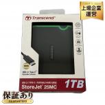 Transcend ポータブルハードディスク Store Jet 25MC TS1TSJ25MC HDD 1TB 外付けハードディスク
